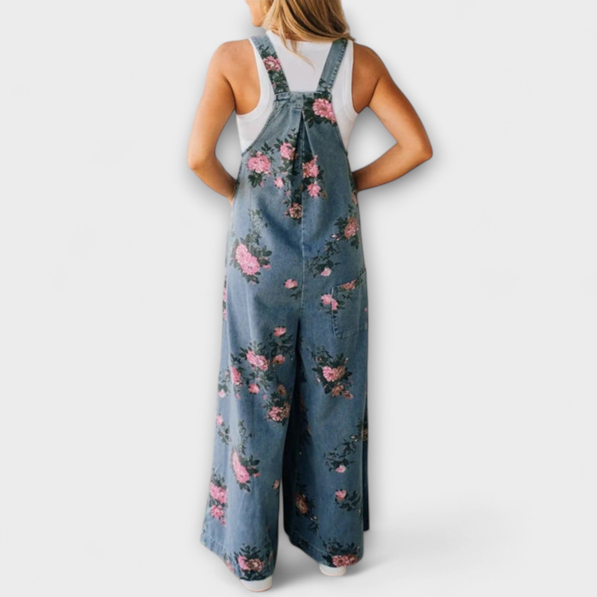 Mirona - Relaxed Fit Denim Overalls
