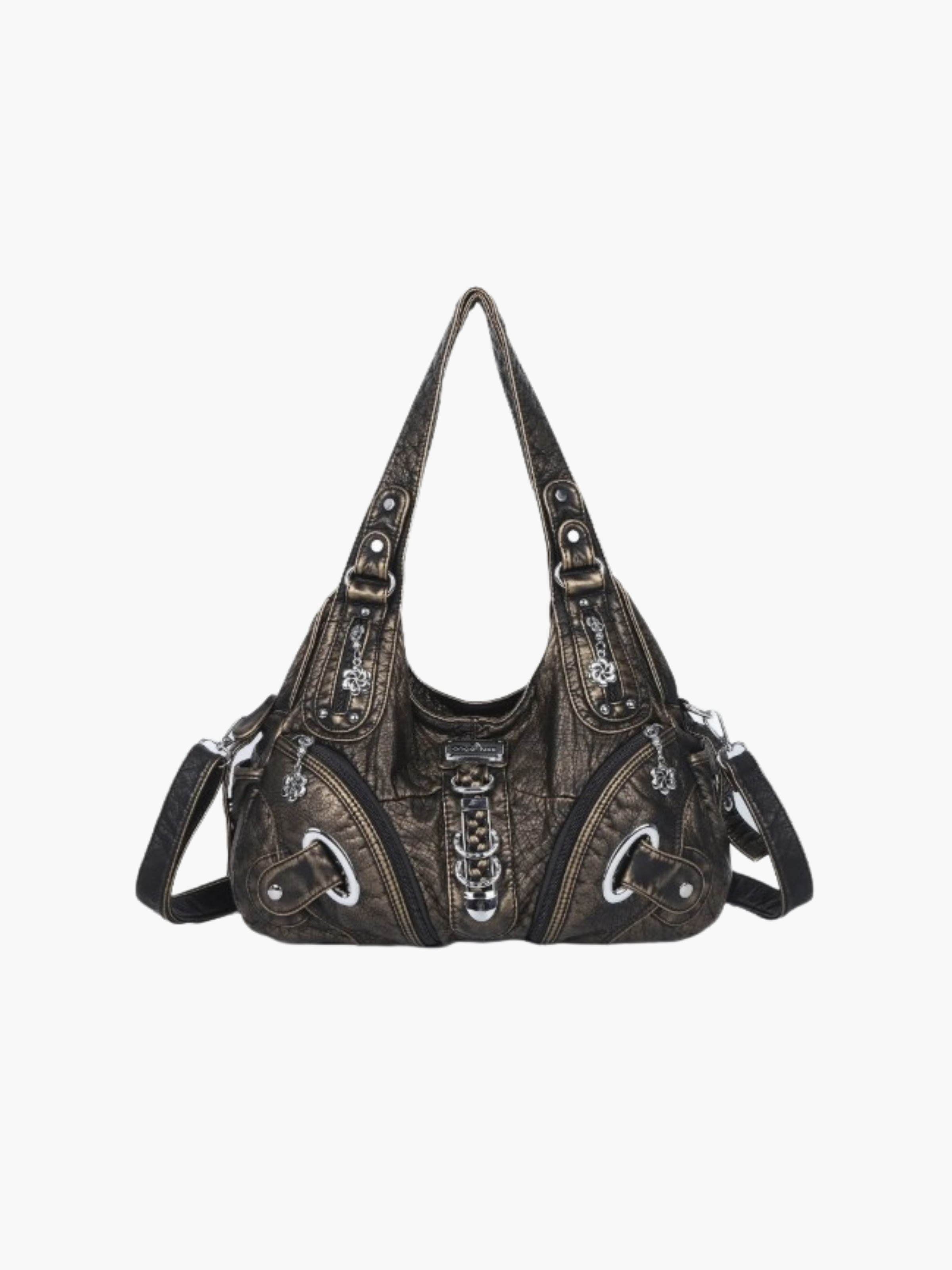 Retro Bloom Crossbody Bag