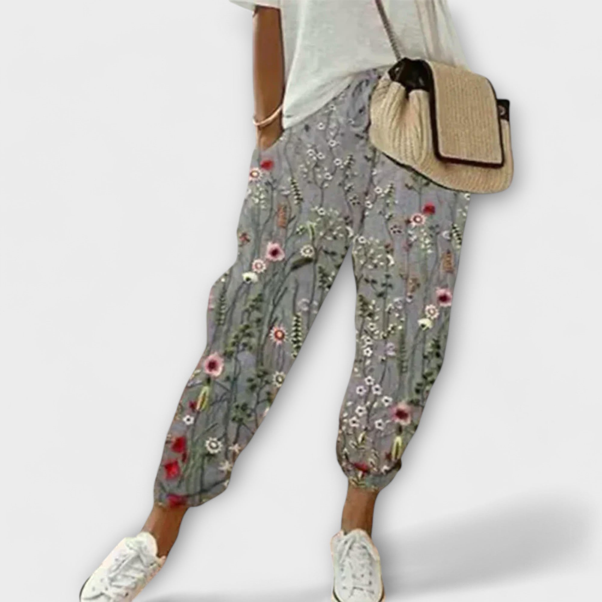 Burga - Cozy Cotton-Linen Pants