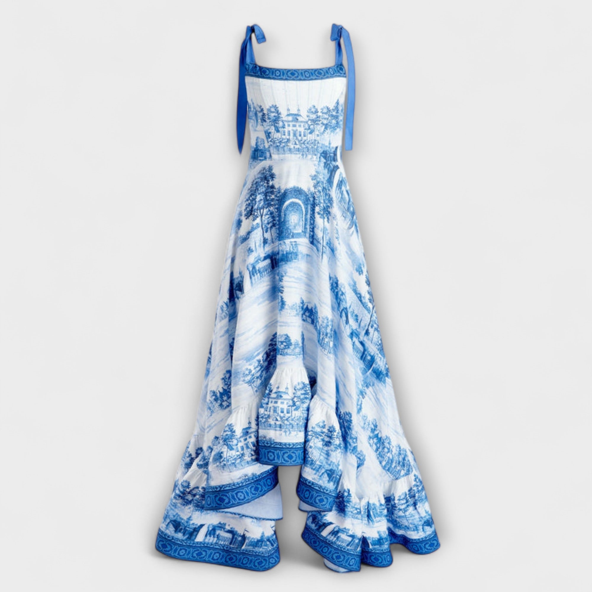 Lucia - Charming Floral Maxi Dress