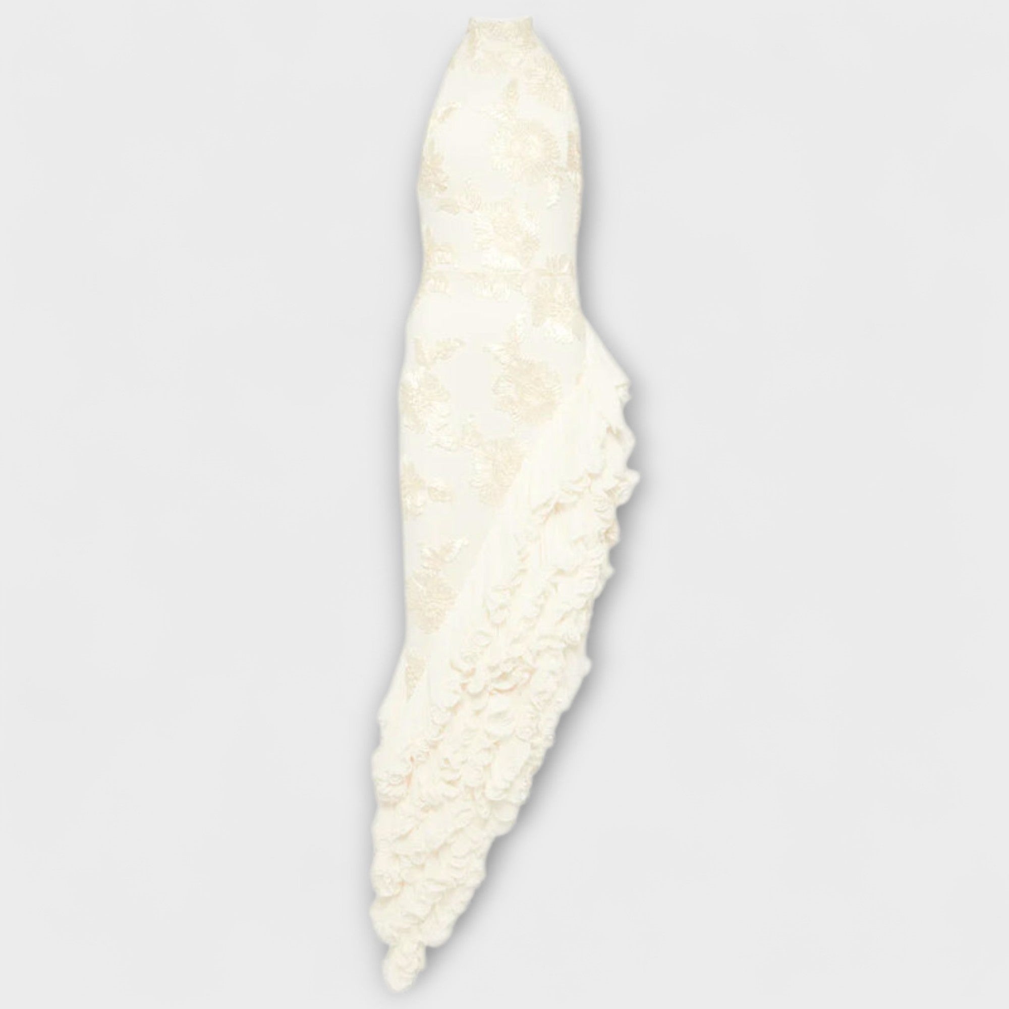 Karen - Maxi Dress with Floral Applications